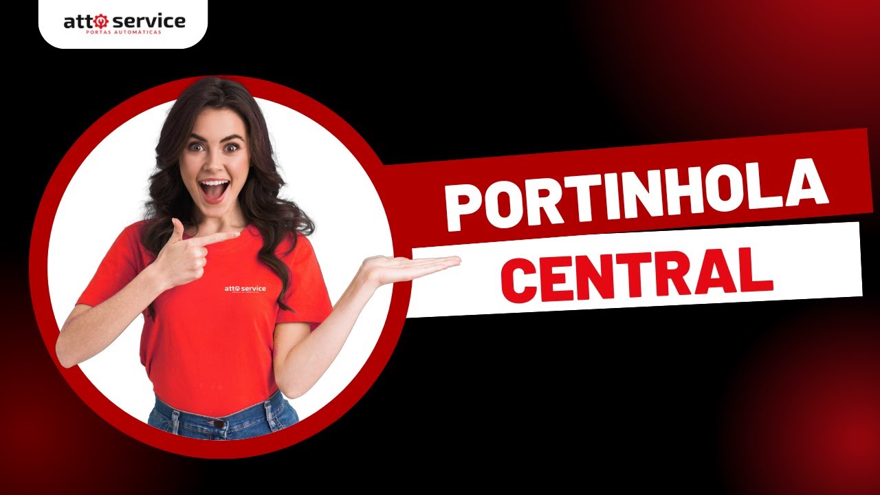 Portinhola Central - Porta de Enrolar Automática