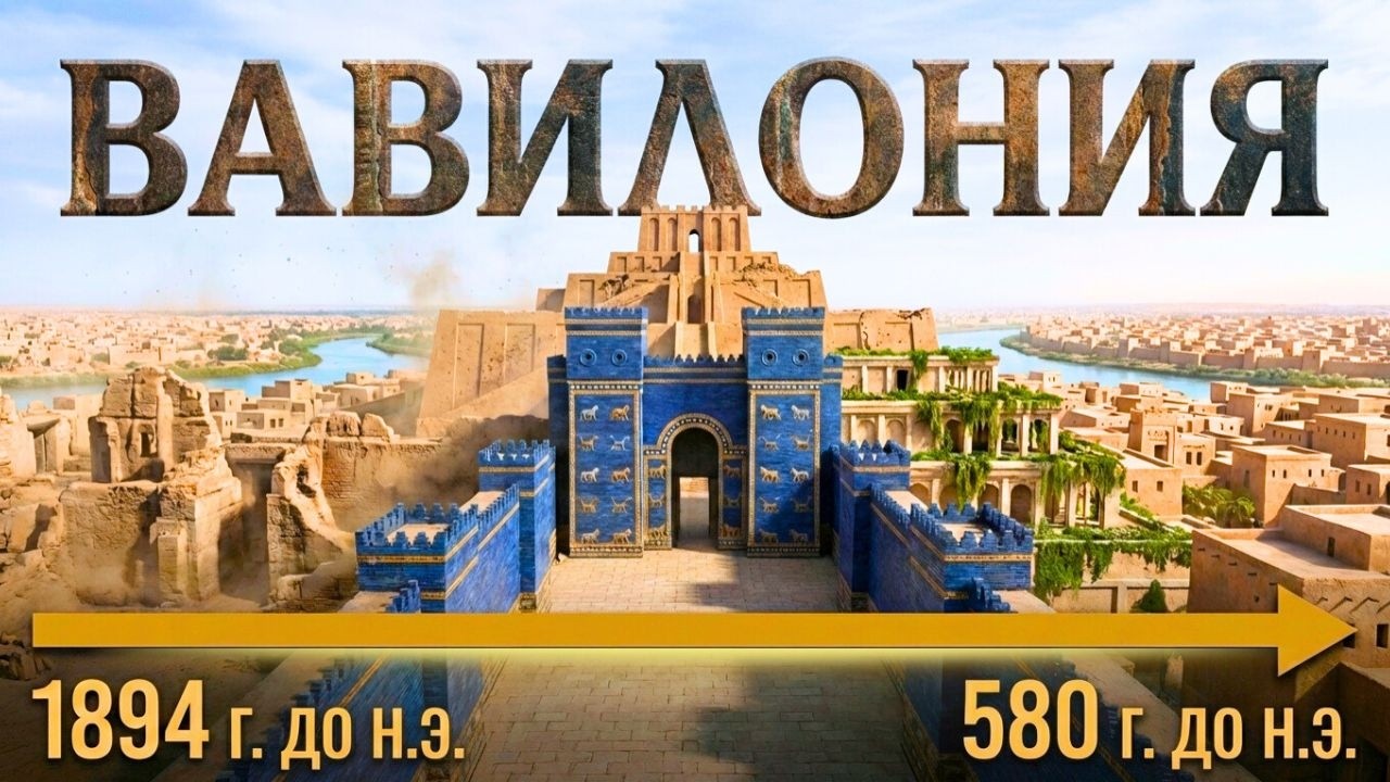 ТАКОЙ БЫЛА ВАВИЛОНИЯ В 580 Г. ДО Н. Э. | ЗАПРЕТНЫЙ ГОРОД, БРОСИВШИЙ ВЫЗОВ БОГУ (ВОССОЗДАНО С ПОМОЩЬЮ