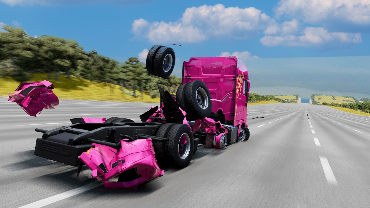 Instant 800 MPH Blast: Which BeamNG Car Survives the Farthest?!