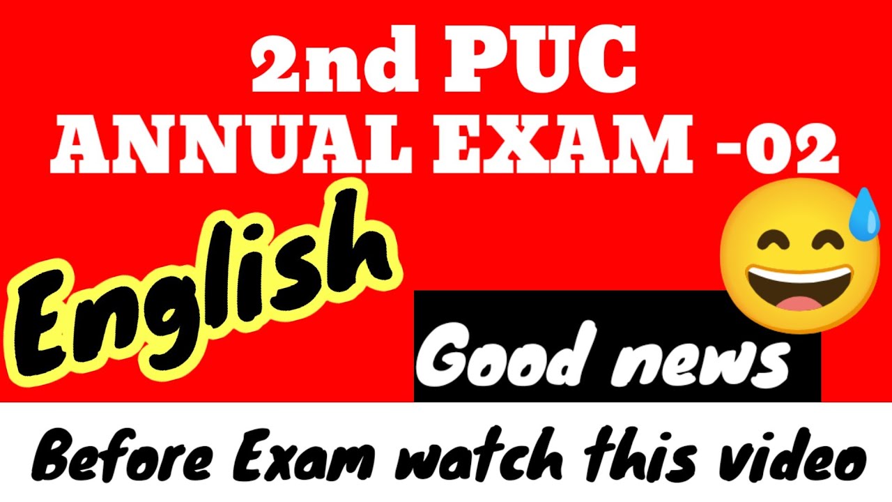 2nd PUC Exam 2  good news kseab karnataka 2026-27 important questions for annual exam 