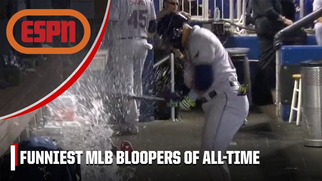 WILDEST MLB bloopers of all time ⚾️ | ESPN Throwback