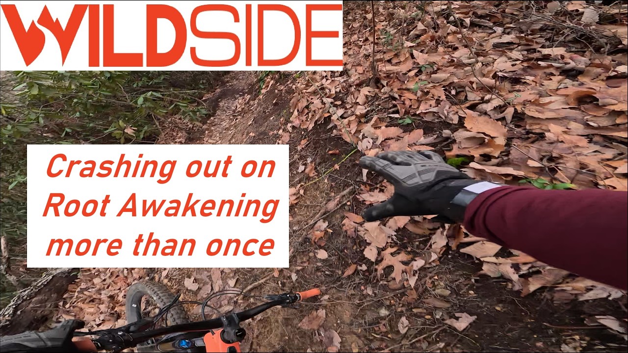Crashing a couple times at Wildside and enjoying some Winter Laps in wet conditions