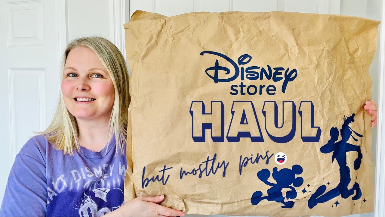 Disney Store Haul (Mostly Pins) #disney #disneystorehaul #disneypins