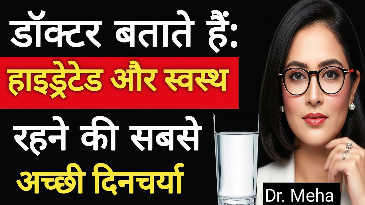 यूरोलॉजिस्ट: अपनी इरेक्शन सुधारने के लिए पानी को इस तरह पिएँ