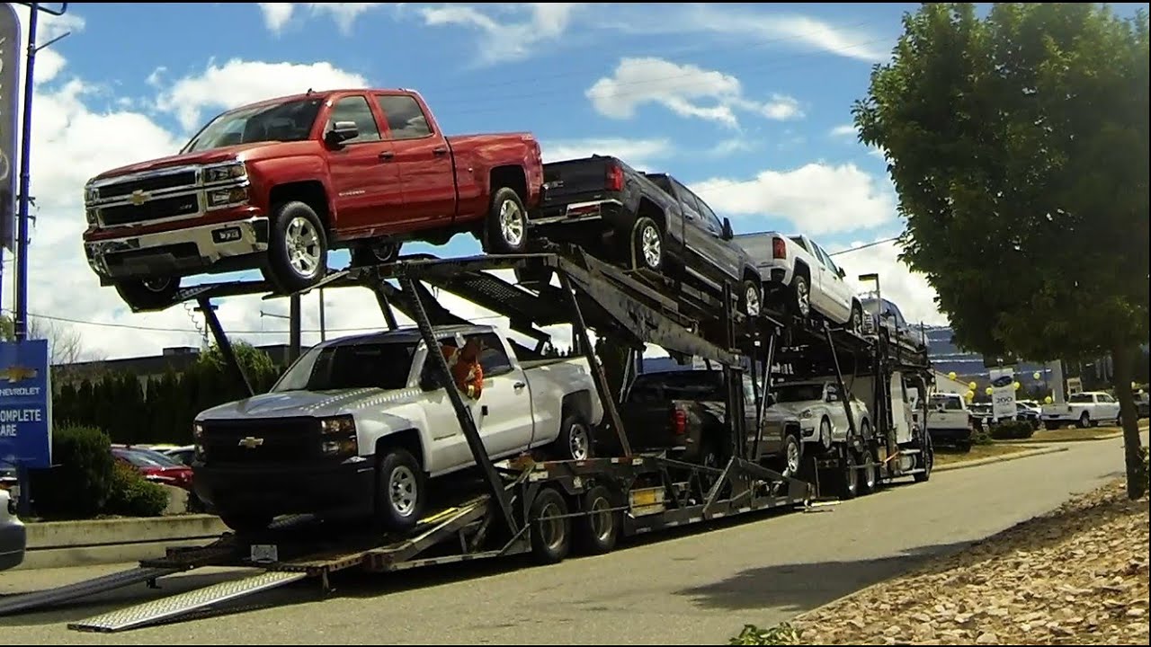 AUTO TRANSPORT CARRIER: Quick Unload -- GM [Car/Pickup Hauler]