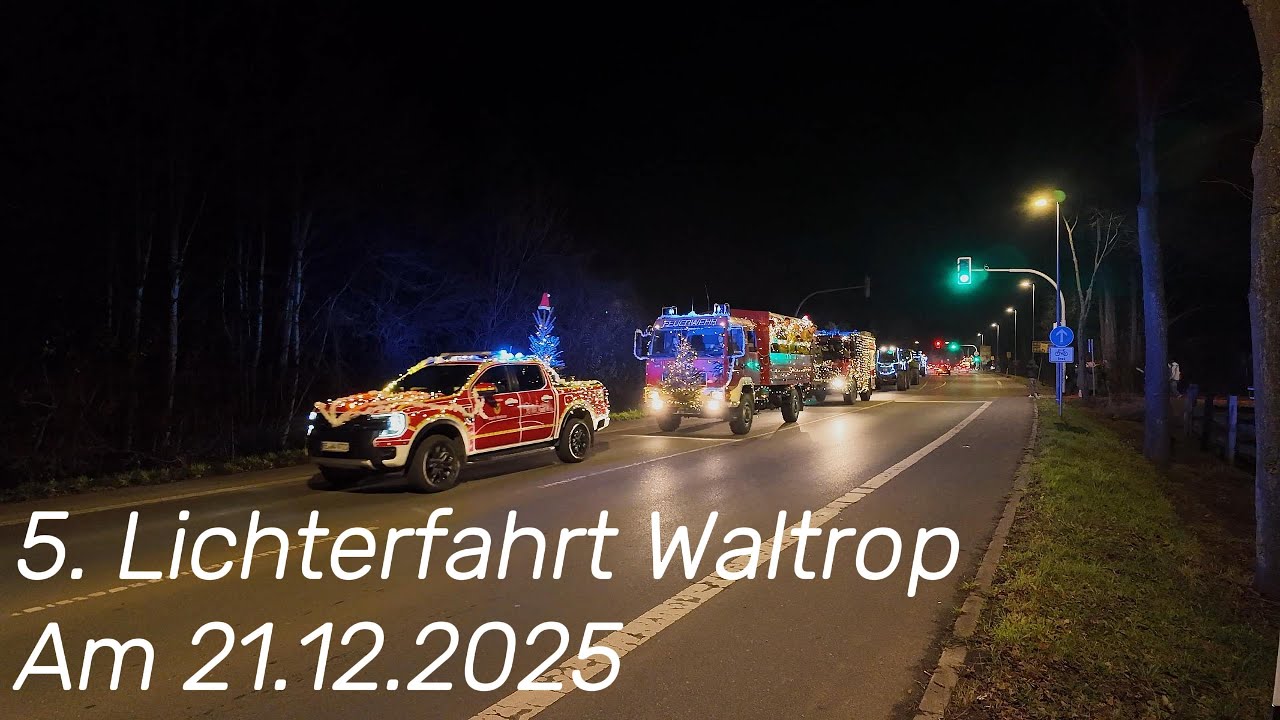 5. Lichterfahrt Waltrop - 21.12.2025