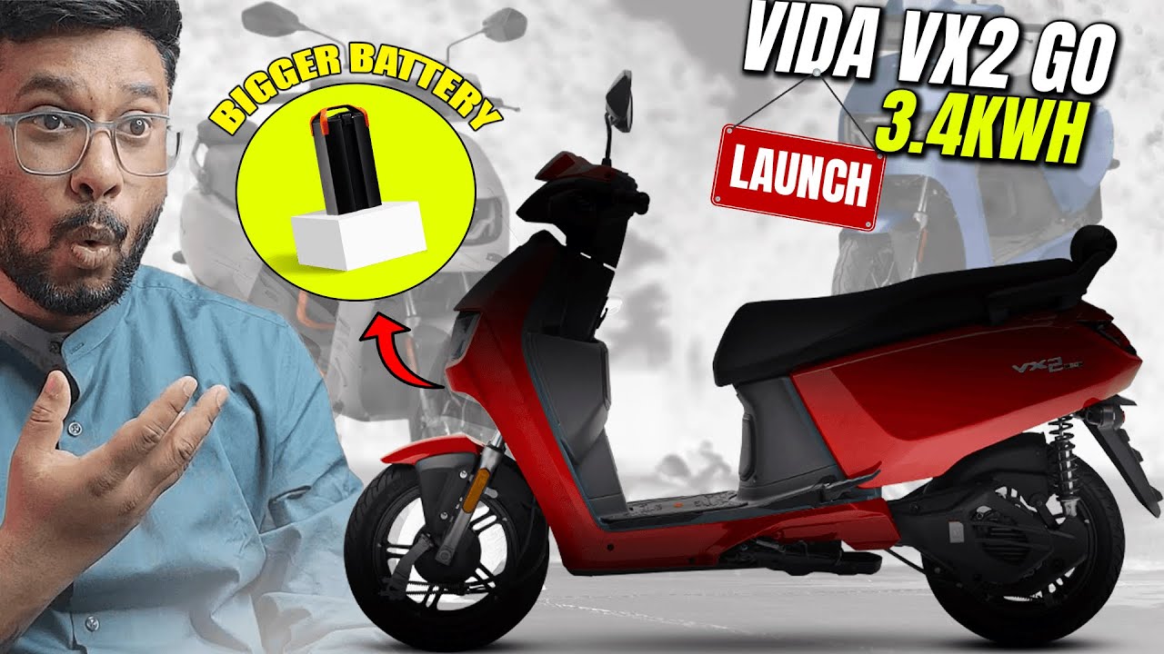"HERO VIDA VX2 GO 3.4kWh" Launch – New Base Model Electric Scooter Unveiled! ⚡ ! Electric Scooter