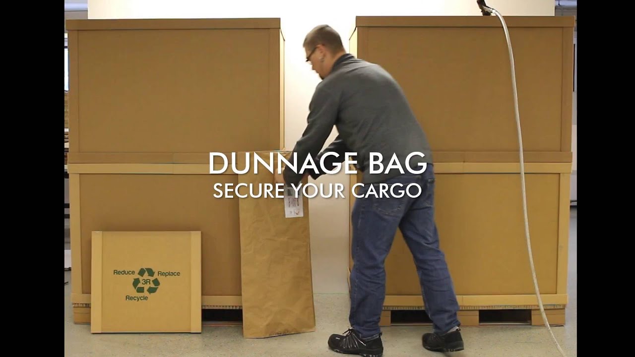 Dunnage Bag - Secure your cargo in containers, trailers, trains and ships