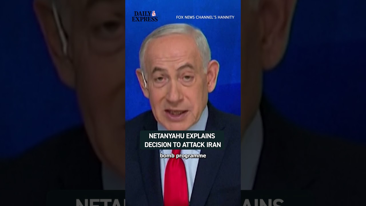 Israeli PM Benjamin Netanyahu defended the decision to go to war with Iran alongside the US 🔴