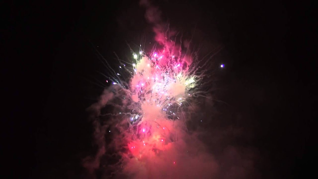 Feuerwerk zum Rudolst&auml;dter Vogelschie&szlig;en 2015 (SkyOPTIX)
