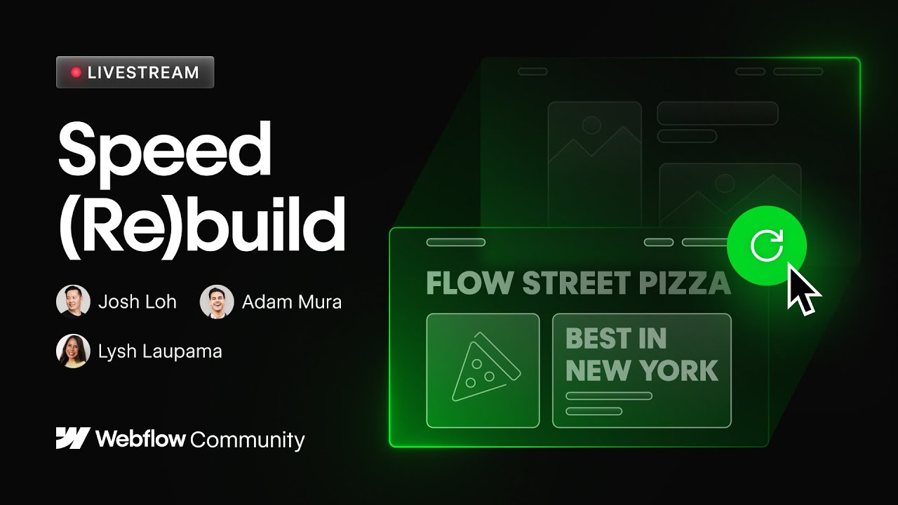 Speed (Re)Build with Relume: Redesigning a pizza website in under 1 hour