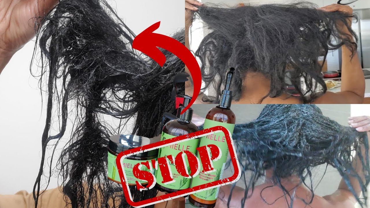😱MIELLE ORGANIC DAMAGED MY HEALTHY LONG HAIR FOREVER!!!😢😠 HELP ME PLEASE!!🙏