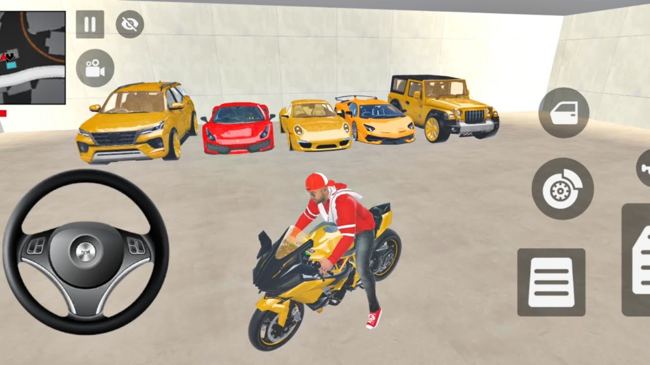 🤯Franklin Purchase New golden luxury Car 🤑 Modify - Indian Theft Auto Simulator game 