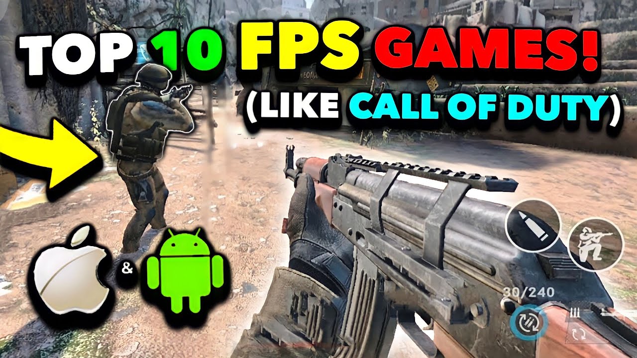 10 лучших шутеров от первого лица, похожих на Call of Duty, для iOS/Android 2023 года! Отличная г...