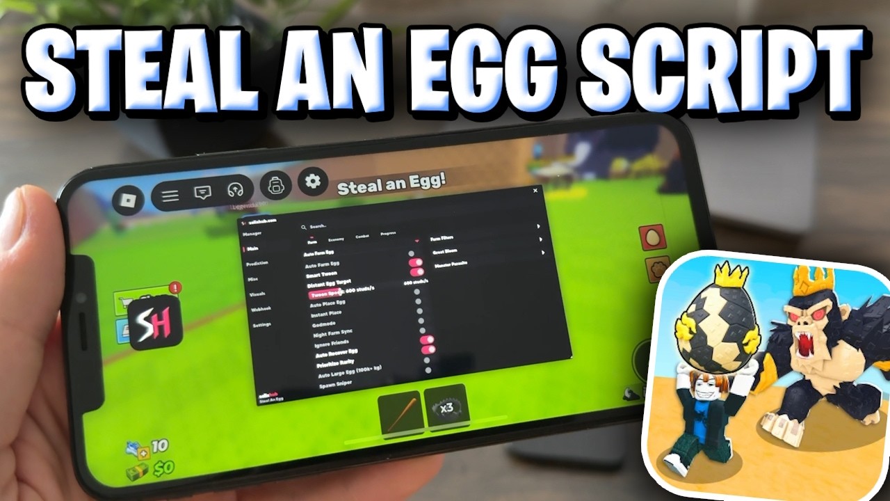Steal An Egg Script - How To Get Steal An Egg Roblox Script Without KEY! (Script Steal An Egg) 2026
