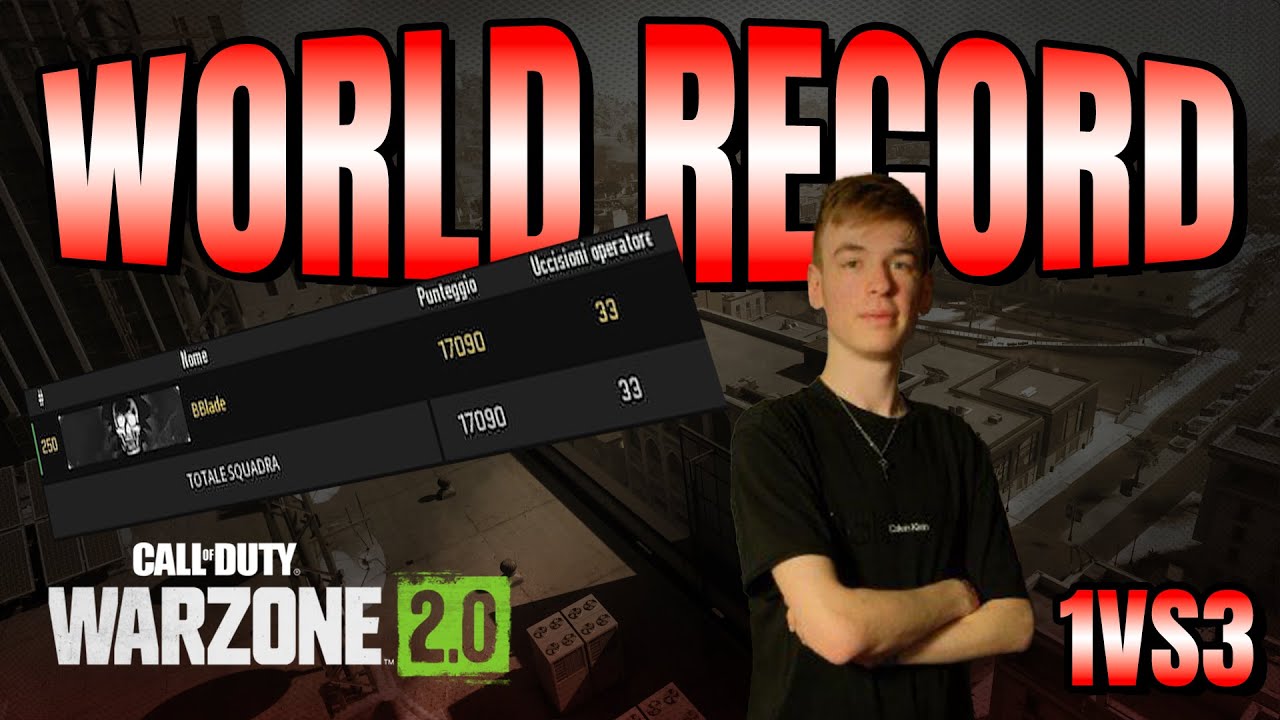 Solo vs Trio 33 kills World Record (Call of duty Warzone 2.0)