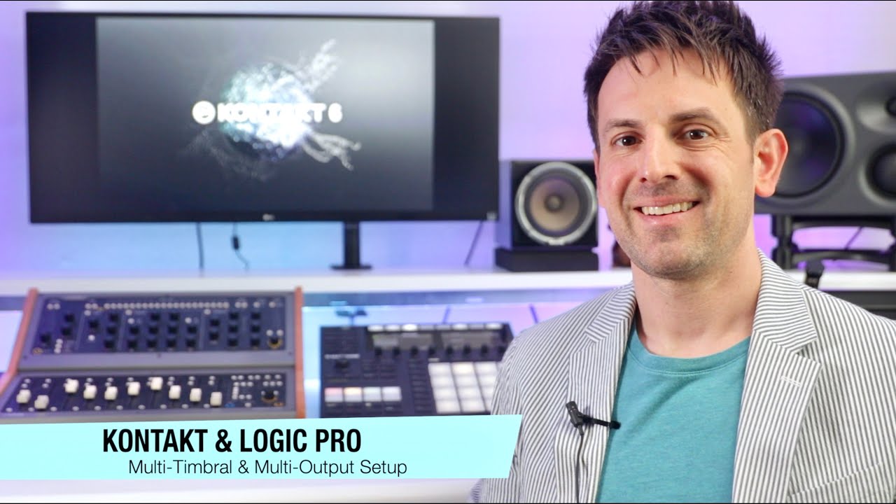 Kontakt & Logic Pro: настройка мультитембрального/многовыходного режима
