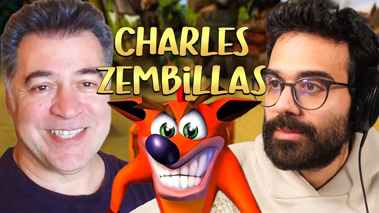 CHARLES ZEMBILLAS: IL DESIGNER DI CRASH BANDICOOT!  | Intervista esclusiva con Dario Moccia