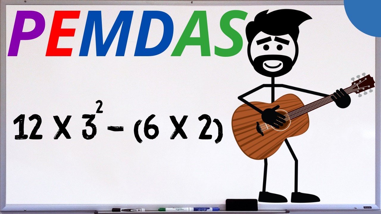 Priorit&eacute; des op&eacute;rations en chanson &ndash; PEMDAS | Un prof et sa guitare