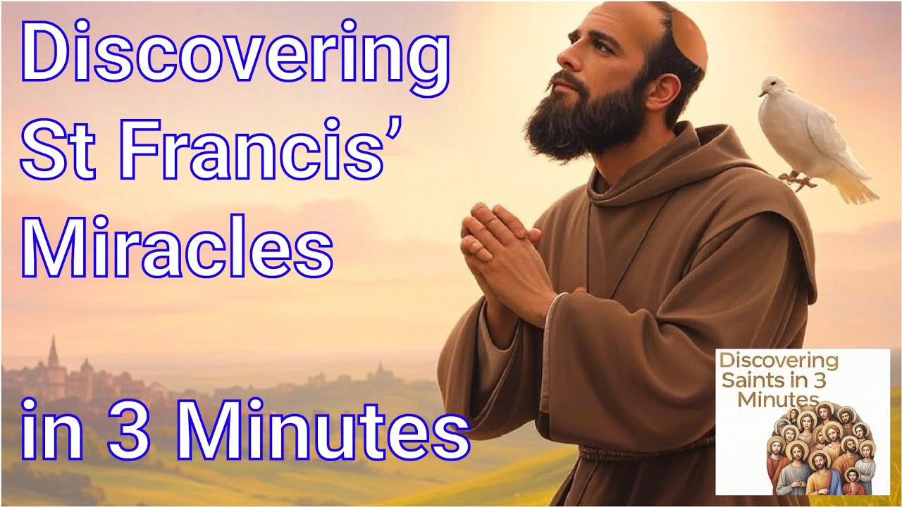 The Miracles of St Francis: Discovering Saints in 3 Minutes