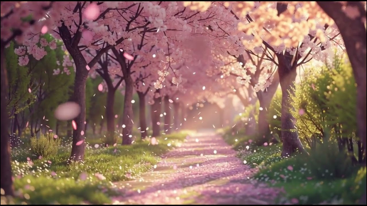 차분한 봄날의 피아노 🌸Calm Spring Piano Playlist for Studying & Walking