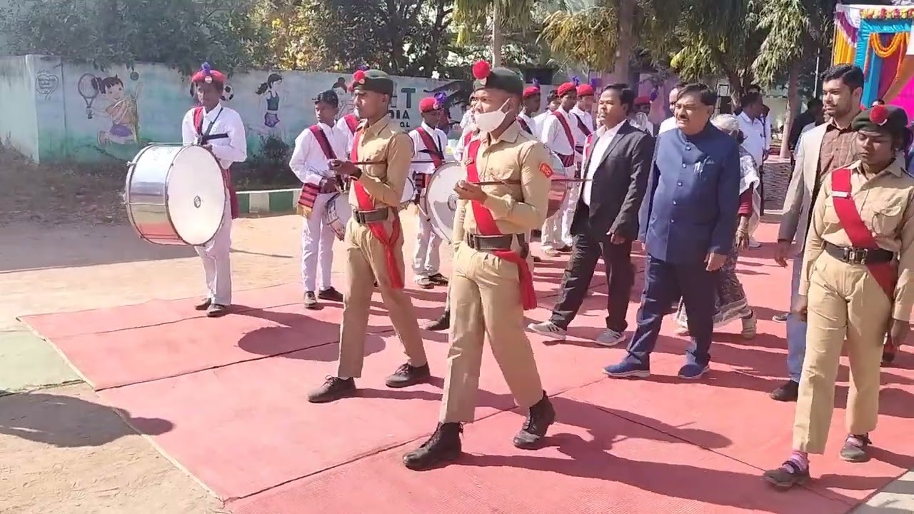 Guest welcome by The NCC Students