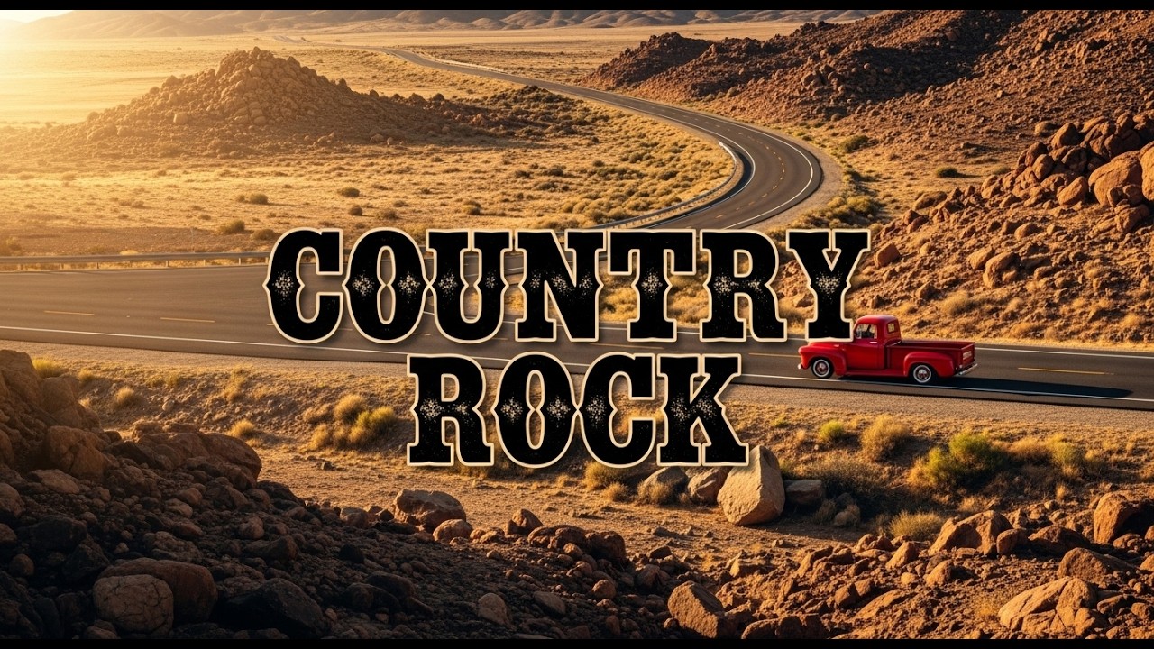 Outlaw Country Rock Road Trip 🇺🇸 Rebel Souls & Loud Guitars#southernrock  #roadtripmusic