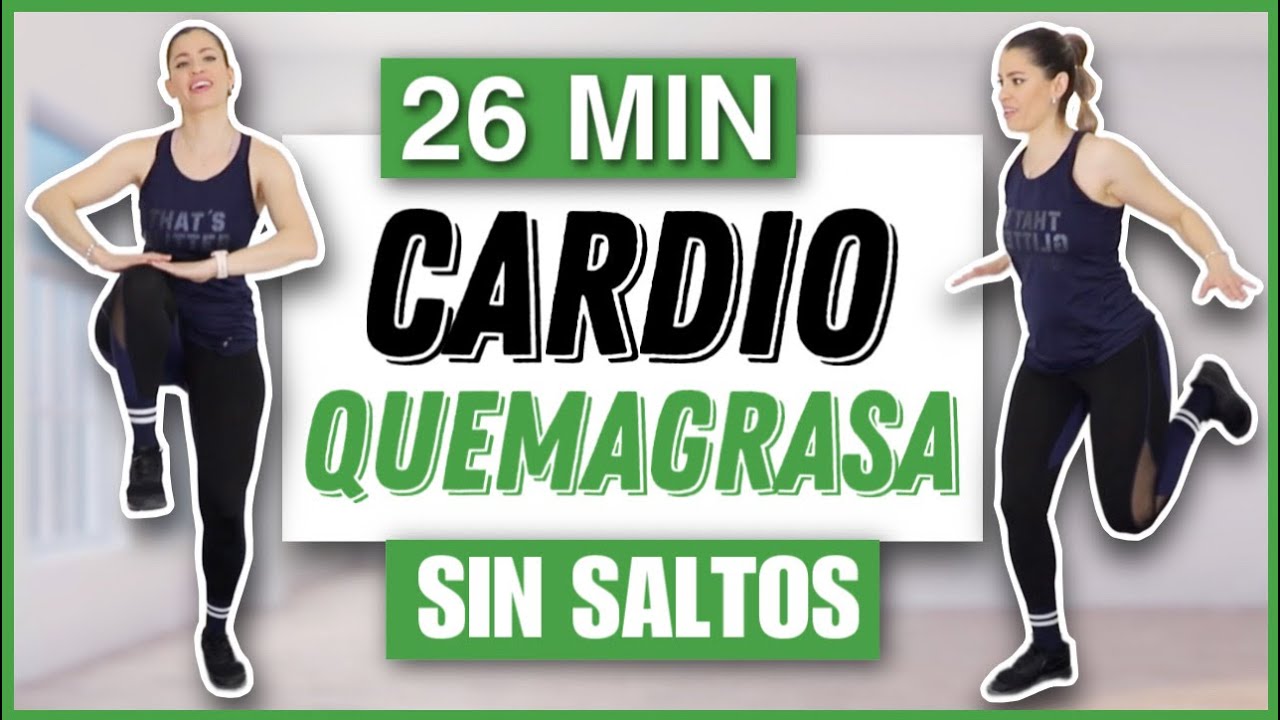 RUTINA DE CARDIO PARA ADELGAZAR TODO EL CUERPO | CARDIO QUEMAGRASA SIN SALTOS  | NatyGlossGym