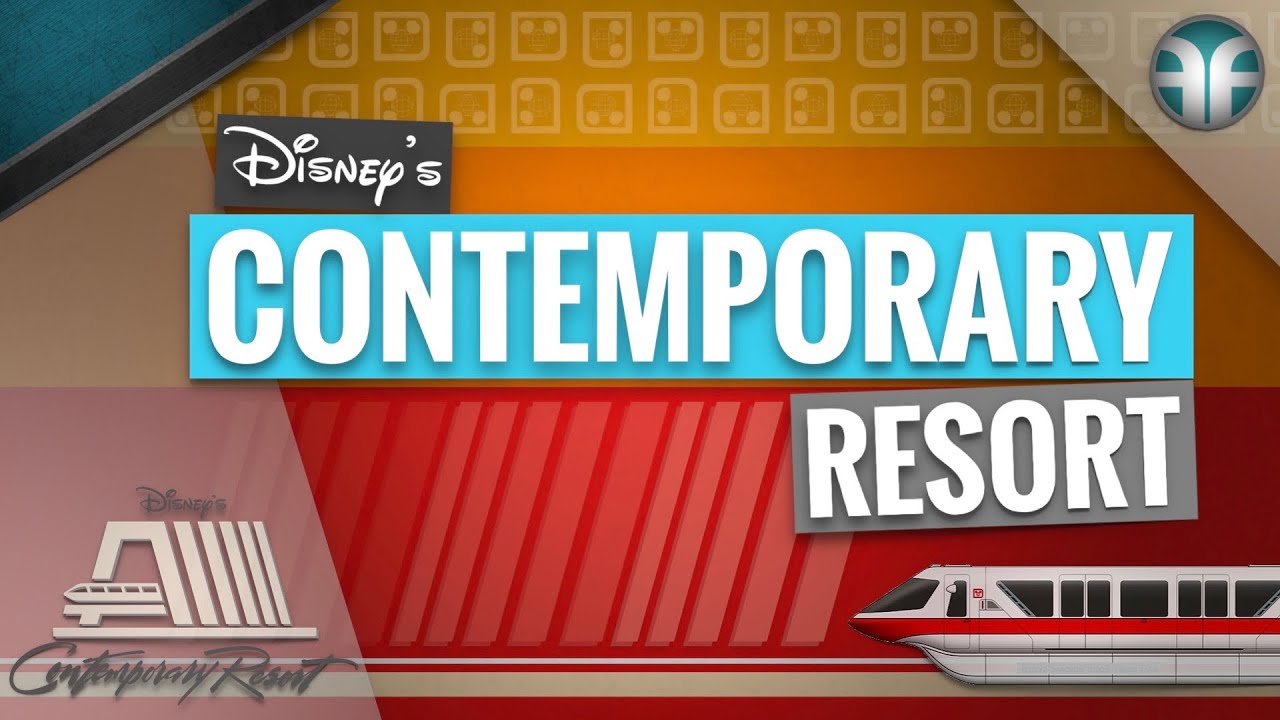Disney&rsquo;s Contemporary Resort 2021 Tour - Walt Disney World | Bay Lake Tower | Grand Canyon Concourse