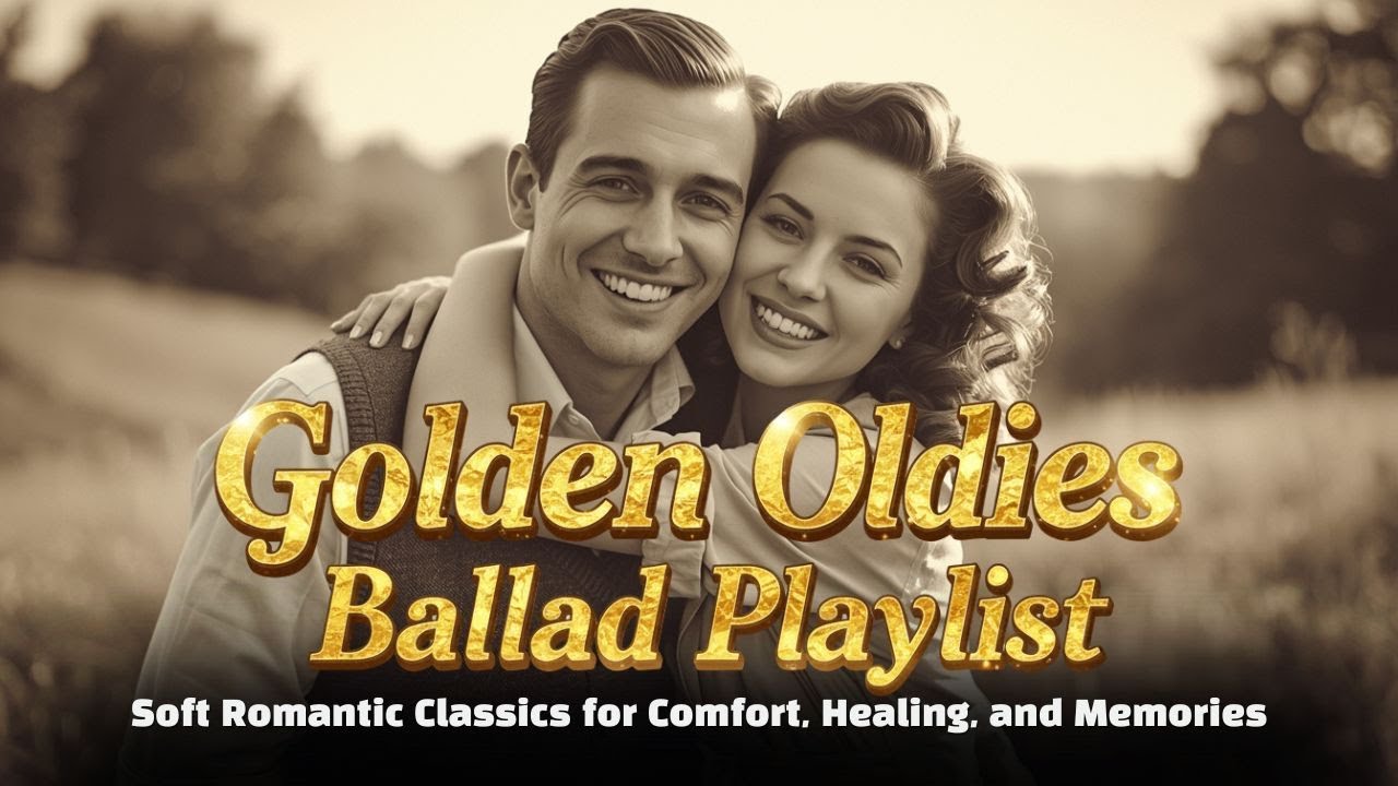 Golden Oldies Ballad Playlist | Soft Romantic Classics for Comfort, Healing, and Memories