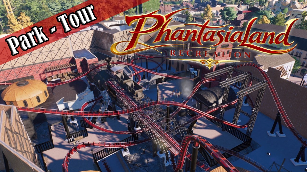 Incredible Phantasialand Recreation!🤩 | Planet Coaster 2 (made by malorcaboy) [Park-Tour]