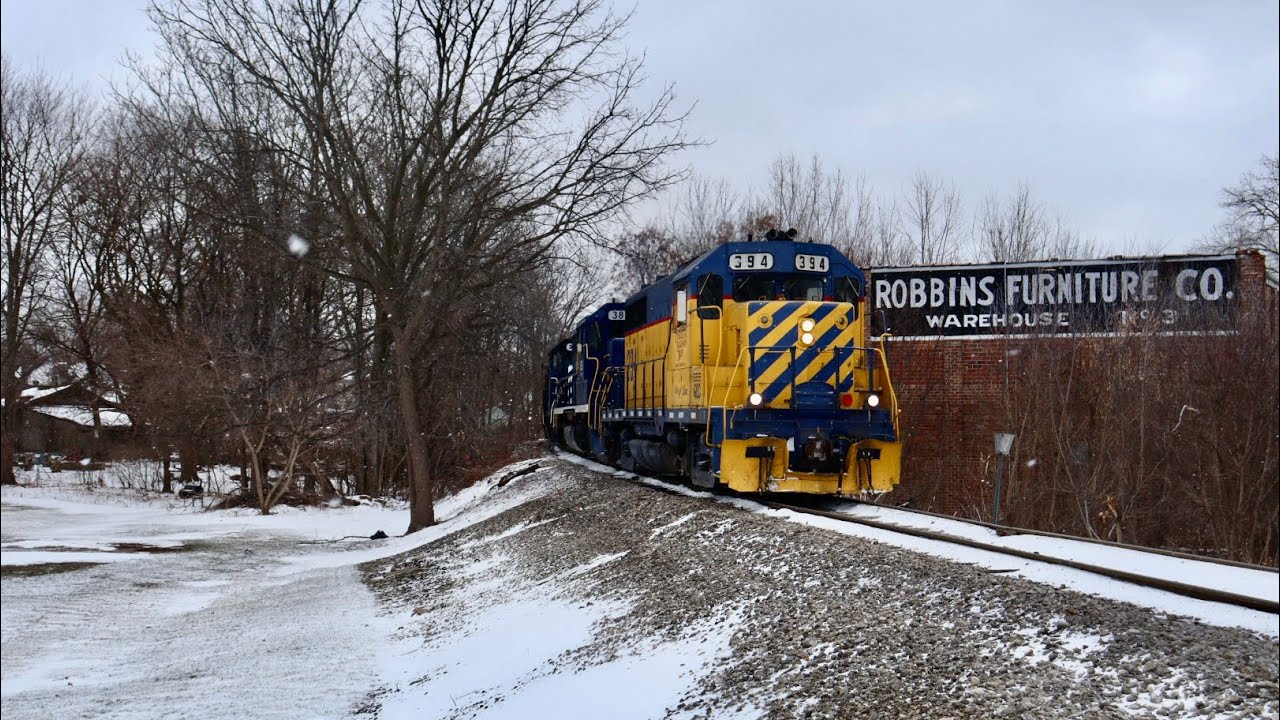 Coal Storage Move on the Great Lakes Central Railroad