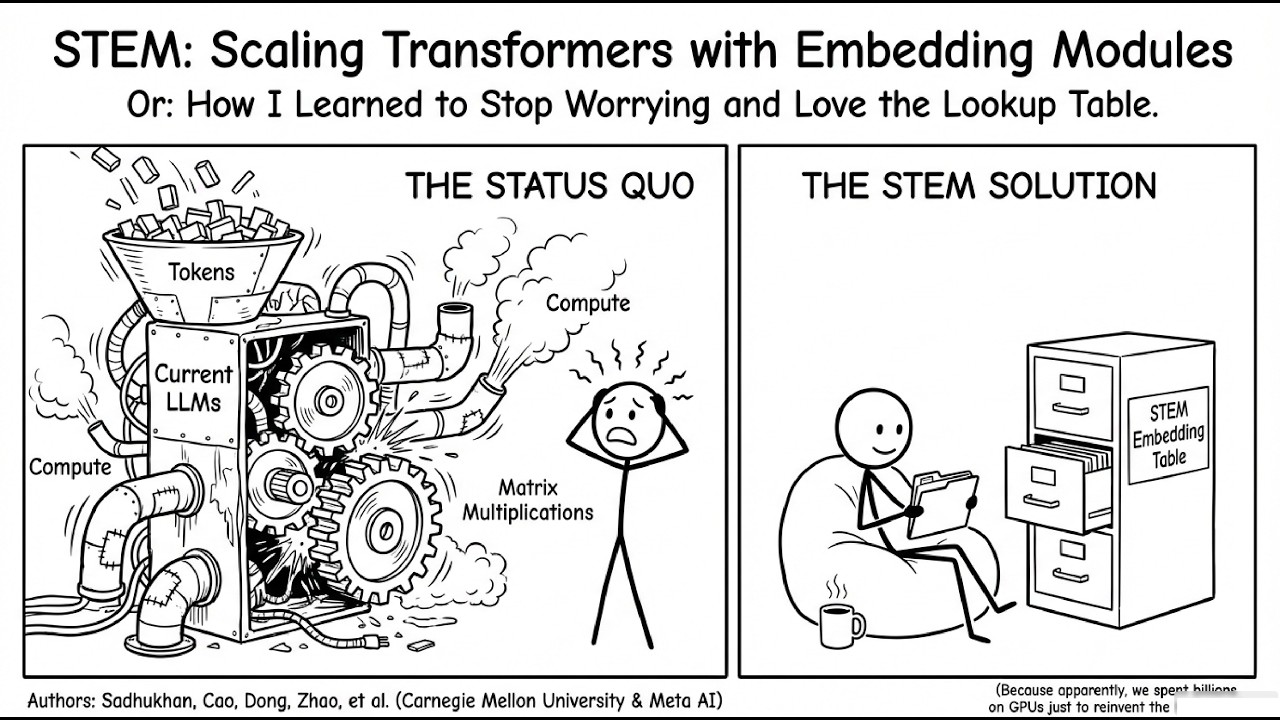 STEM: Scaling Transformers with Embedding Modules