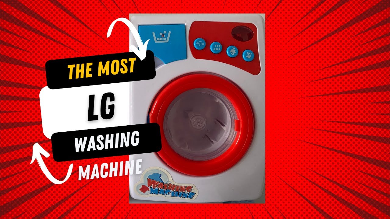 LG Toy Washing Machine |  Fun and Educational Toy