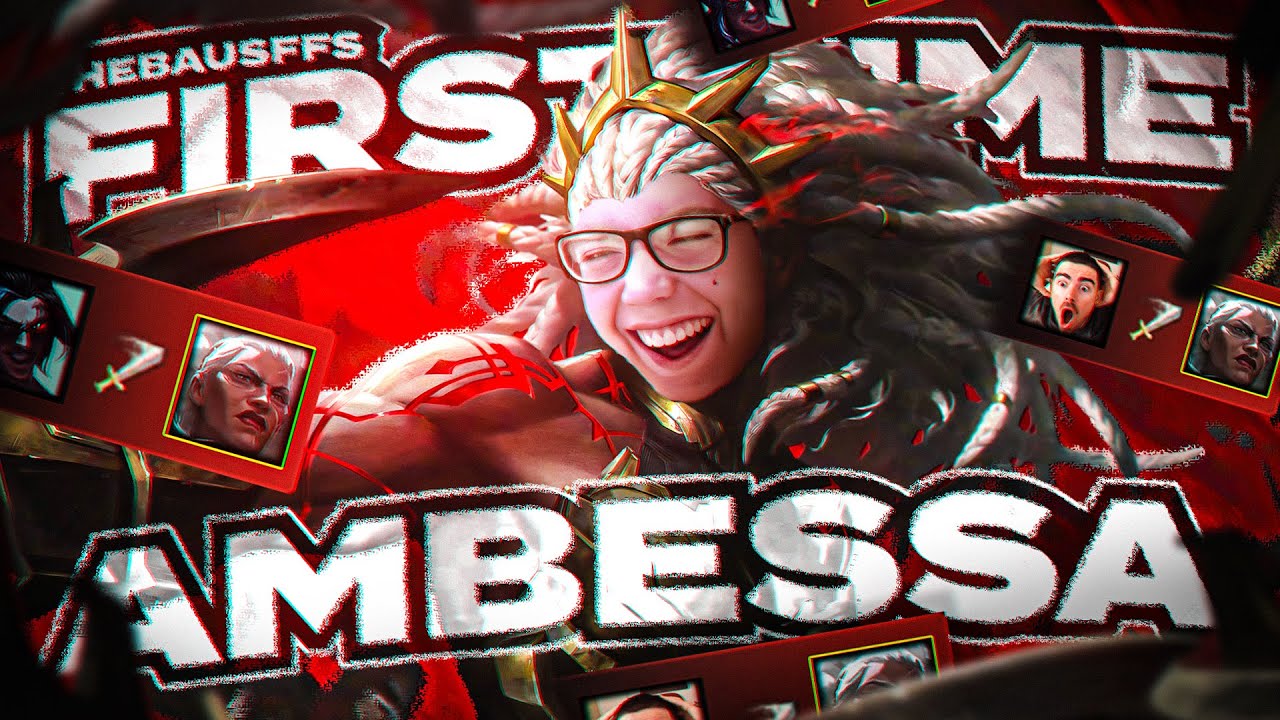 YES HE PLAYS AMBESSA... *THEBAUSFFS*