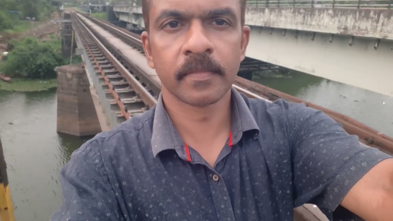 River Bridge Railway Kerala 