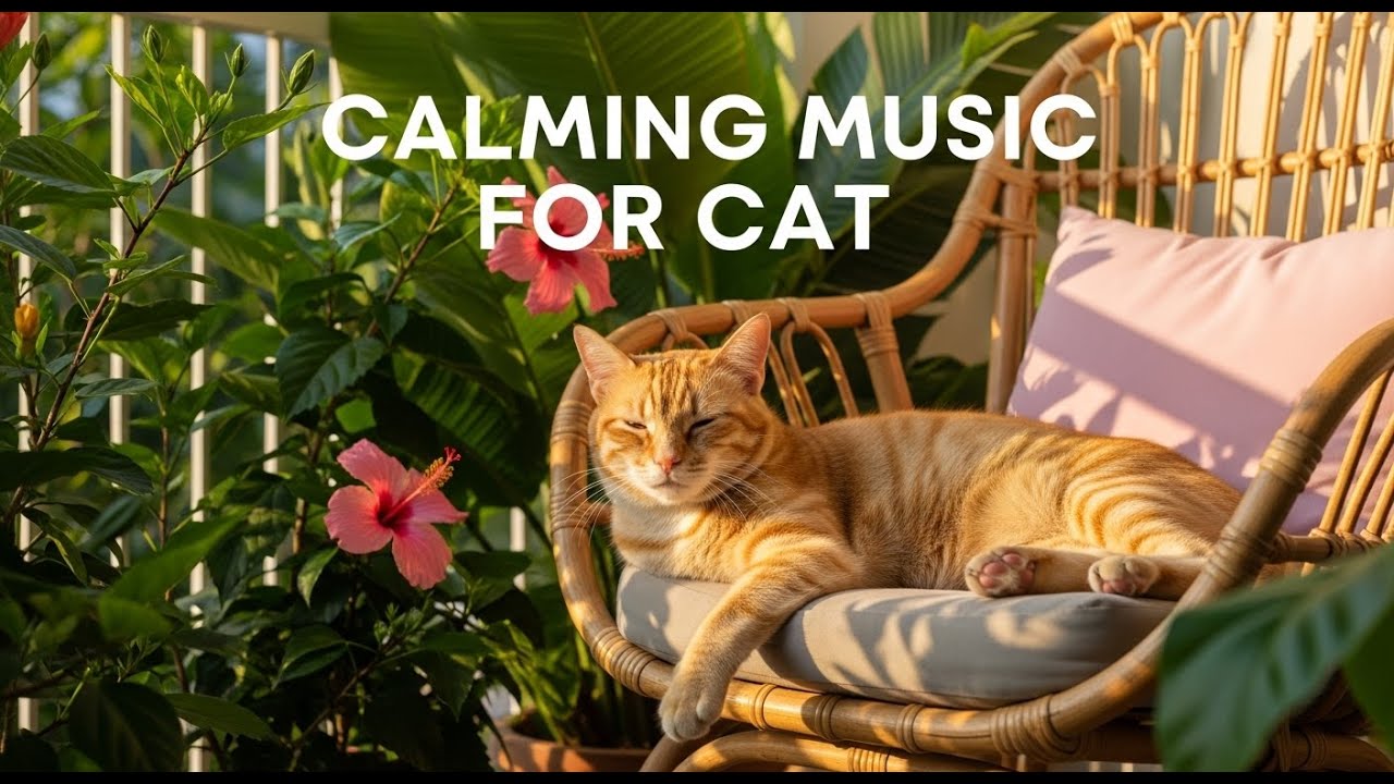 12 Hours of Calming Sounds for Anxious Cats : Sleep Aid, Insomnia Relief & Relaxation 🧘‍♀️😻