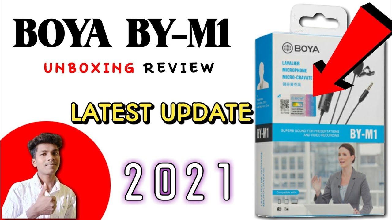Boya by m1 mic unboxing review (2021) TECH ODI