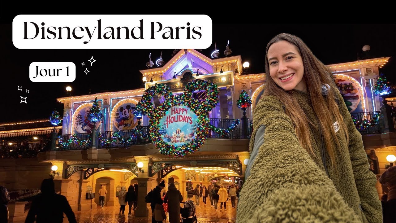 SAISON DE NOËL 2025 à Disneyland Paris I Vlog 1🎄✨