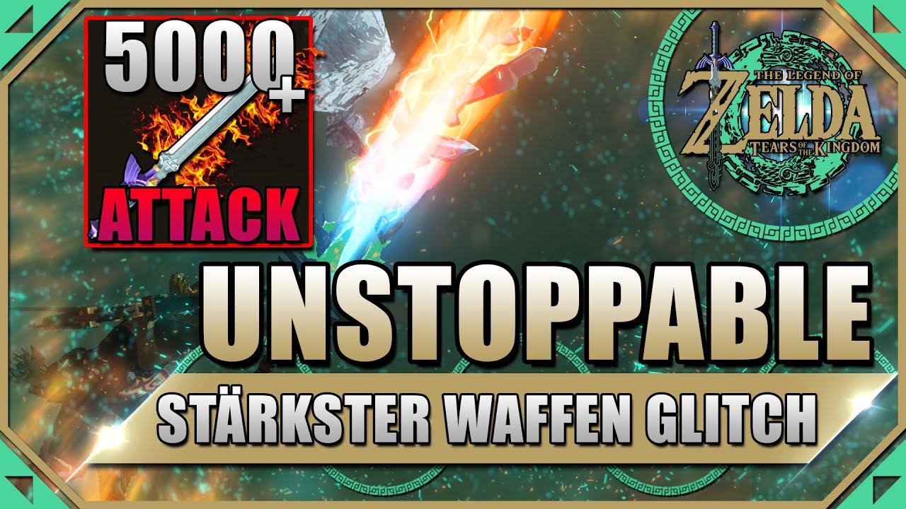 Mit dieser STÄRKSTEN WAFFE besiegst du jeden Gegner mit einem Schlag in Zelda Tears of the Kingdom!