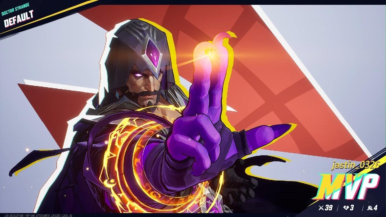 Marvel Rivals Phantom Sorcerer MVP 39 Kills and 3 Deaths in Midtown