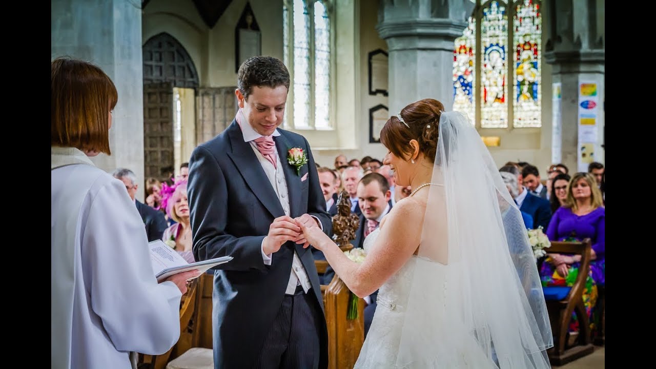 Wedding Rehearsal Richard and Anna St Mary's Church Hitchin
