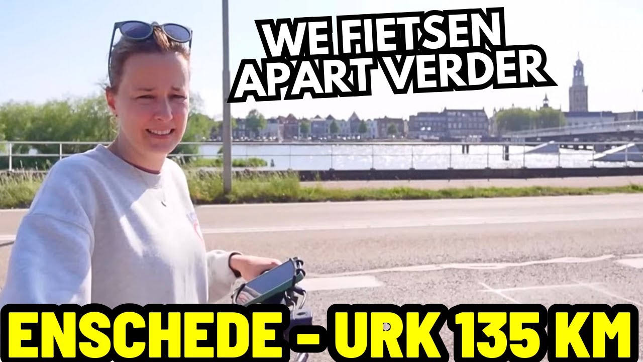 #453 WE FIETSEN APART VERDER I Enschede - Urk 135 KM
