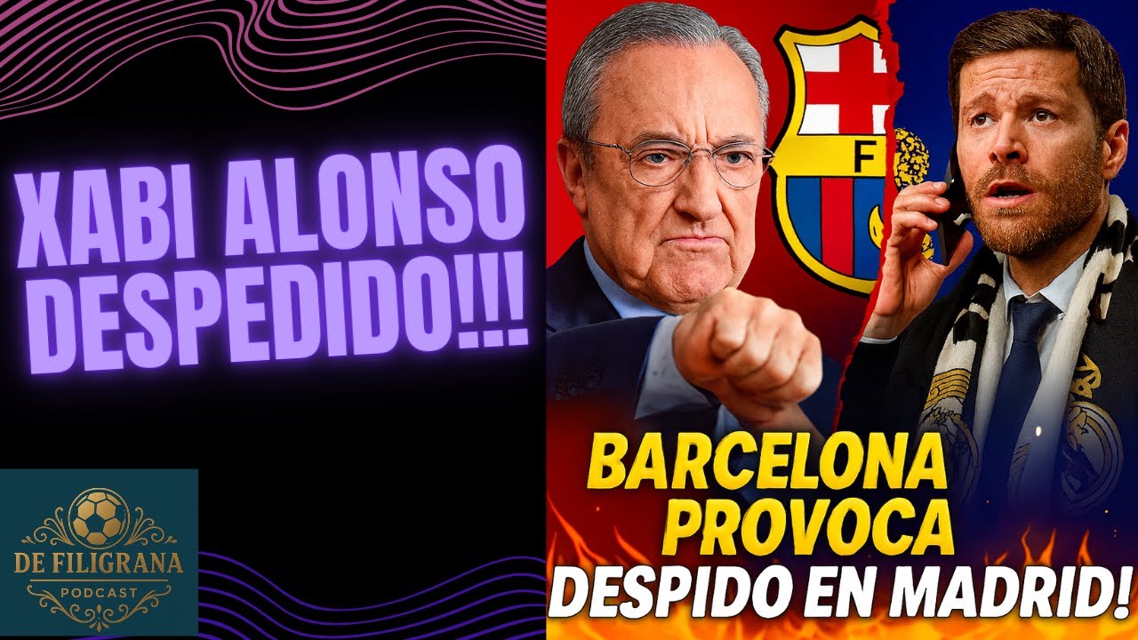 Xabi Alonso Despedido!!! Tras Duro Derrota Contra el Barcelona