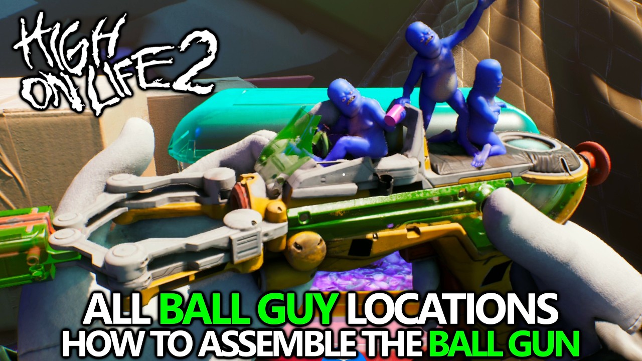 High On Life 2 - How to Get BALL GUN (All 3 BALL Guy Locations) - Achievement/Trophy Guide