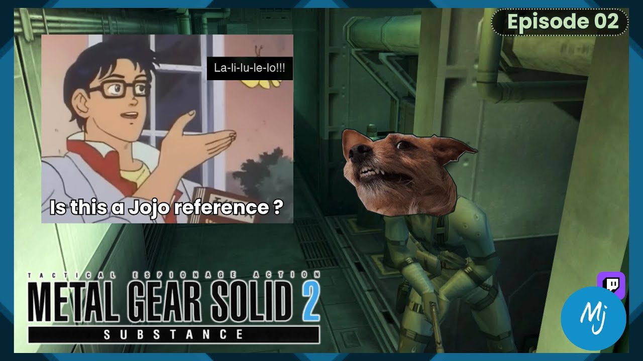 Metal Gear Solid 2 : Substance #02 - Kakyoin be like : 