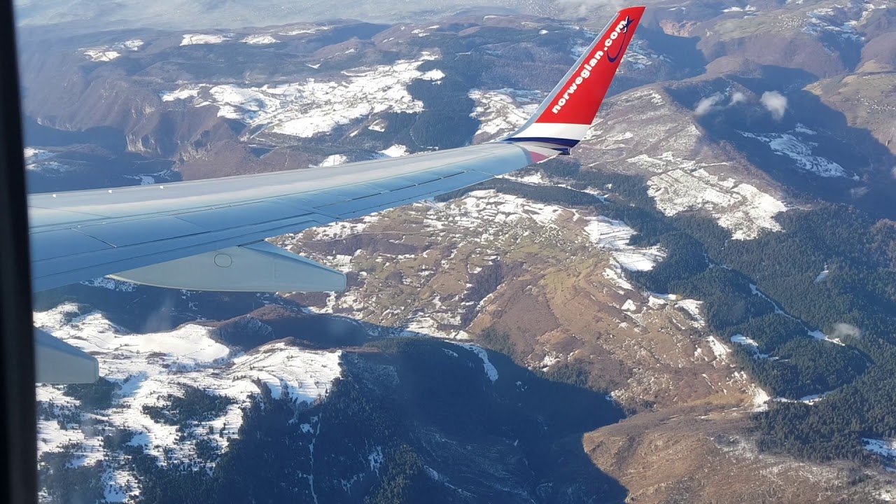 Landing to Sarajevo SJJ/LQSA (06.01.2018.)