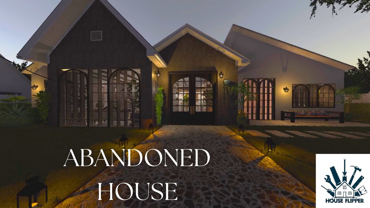 HOUSE FLIPPER- ABANDONED HOUSE FULL RENOVATION-SPEED BUILD-TOUR-BEFORE AND AFTER-NO CC