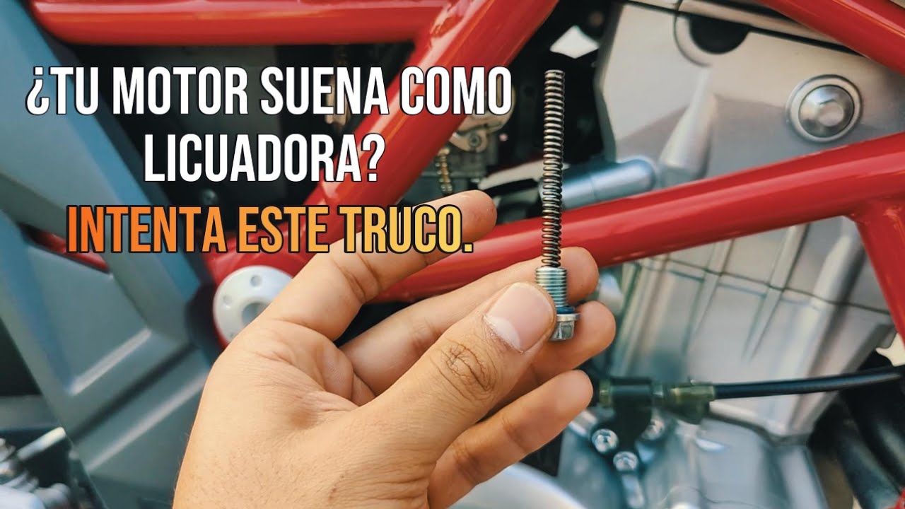 Hazle ¡YA! este arreglo a tu Vort-x 300 / quitando ruidos del motor.