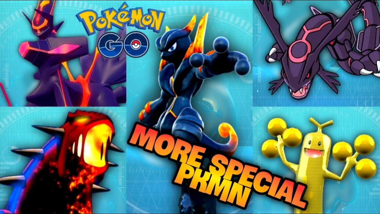 *MORE SPECIAL PKMN SHADOW MEGA MEWTWO Y, PURPLE RAYQUAZA, EVIL GROUDON & MORE* Pokemon GO